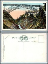 CANADA Postcard - Canadian Rockies, Stoney Creek Bridge CP - £2.53 GBP