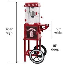 Kettle Popcorn Machine with Cart - Movie Theater-Style Popcorn at Home -... - €175,07 EUR