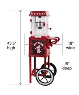 Kettle Popcorn Machine with Cart - Movie Theater-Style Popcorn at Home -... - €175,07 EUR