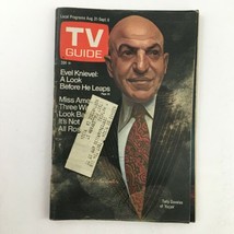 TV Guide Magazine August 31 1974 Telly Savalas of &#39;Kojak&#39; L.A. Edition - £11.18 GBP