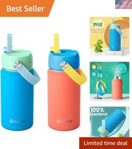 Lightweight Leak-Proof Insulated Water Bottle for Kids – 14oz Ocean Life... - $42.00