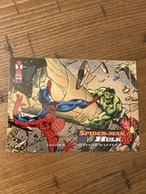 1994 Fleer Marvel The Amazing SPIDER-MAN SPIDER-MAN Vs. Hulk Card #107 - £1.58 GBP