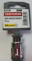 CRAFTSMAN Max Axess 3/8" Drive 11 mm 6 Pt Go-Thru Pass-Through Socket 29271 - $15.39