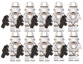 10 First Order Jet Trooper Stormtroopers Army Soliders Star Wars Minifigures - £14.26 GBP