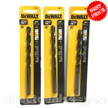 Dewalt Speed Tip 3/8-Inch by 6-Inch Aircraft Black Oxide Drill Bit Pack of 3 - £17.88 GBP