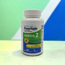 PreserVision Eye Vitamin &amp; Mineral Areds 2 Formula 60 Mini SoftGels EXP 7/24 - £11.72 GBP