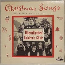 Obernkirchen Children&#39;s Choir - Christmas Songs LP Vinyl Record Angel Mono - £3.83 GBP