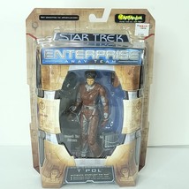 Star Trek Enterprise Away Team 2002 Art Asylum 7&quot; Figure T&#39;Pol NEW Sealed - $25.73