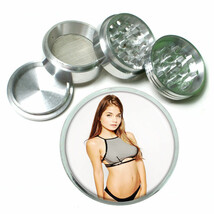 Bad Girl Pin Up D13 Aluminum Herb Grinder 2.5&quot; 63mm 4 Piece - $16.78