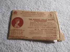 Vintage Tuck&#39;s The Queen&#39;s Dolls House Postcards Set #6 complete Series ... - £23.26 GBP