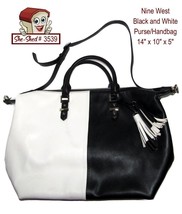 Nine West Face Forward Crossbody Purse Satchel Handbag used, very good c... - $21.95