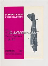 Aircraft Profile Number 137: The Bristol Beaufighter I &amp; II - £2.94 GBP
