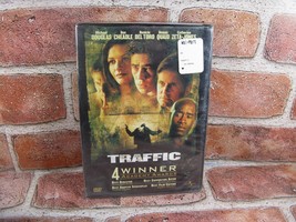 Traffic DVD 2002 Michael Douglas, Cheadle, Del Toro, Zeta-Jones New Sealed - $7.69