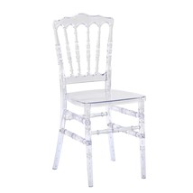 Chiavari Chair Transparent Crystal Morden Acrylic Dining Chairs For Event Weddin - £121.39 GBP