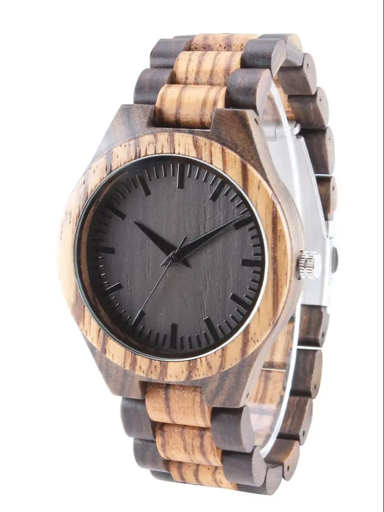 001 1men s handmade wooden watches mens lightweight analog quartz wood mens wrist watch thumb200