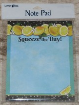 LEANIN TREE Lemons, Lemons, Squeeze the Day!~Note Pad 60 sheets~#63134 - £6.10 GBP