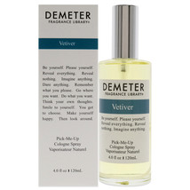 Vetiver by Demeter for Women - 4 oz Cologne Spray - £19.53 GBP