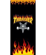 Thrasher Magazine Skateboards 12x8in Inches Aluminum Metal Sign Collage 02 - $454.56 MXN
