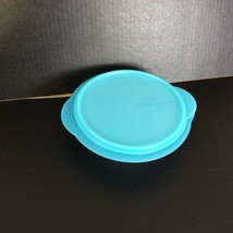 Tupperware Flat Out Collapsible 4 Cup Blue Container Bowl 5455 5453 - £6.33 GBP