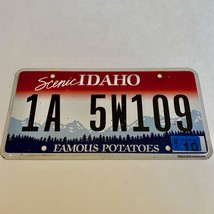 2013 United States Idaho Ada County Passenger License Plate 1A 5W109 - $225.96 MXN