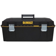DeWalt DWST28001 Structural Foam Water Seal Plastic Tool Box,Black,28&quot; x 12-3/4&quot; - £101.48 GBP