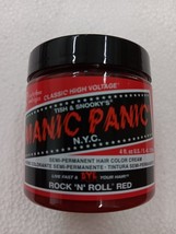 Manic Panic Classic High Voltage Semi-Permanent Hair Dye ROCK N&#39; ROLL RED - £8.84 GBP