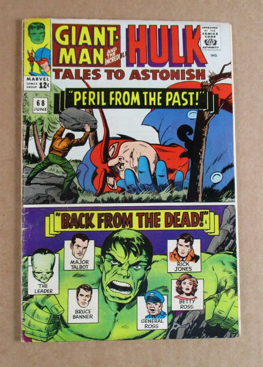 Tales To Astonish # 68 Marvel Comics 1965 Jack Kirby Cover - $24.50