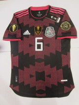 Jonathan Dos Santos Mexico Gold Cup Champions Match Home Soccer Jersey 2020-2021 - £71.94 GBP