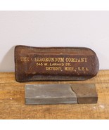 The Carborundum Company Pocket Sharpening Stone Detroit Michigan READ - £6.41 GBP