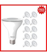 Rated 10 Pack Dimmable LED Bulbs, Bright 850 Lumen, E26 Base,  Certified - $90.89 CAD