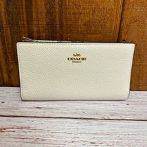 Coach Slim Zip Wallet With Floral Cluster Print Interior - £100.75 GBP
