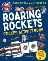 Amazing Machines Roaring Rockets Sticker Activity Book [Paperback] Mitto... - $6.31