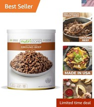 Versatile Pre-Cooked Ground Beef - Perfect for Backpacking &amp; Meal Prep -... - $73.49
