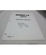 Work EZ 78DC Disc Harrow Operator&#39;s Manual 84148485 New Holland Buy It N... - £9.55 GBP