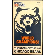 The Story of the1985 Chicago Bears VHS Cassette Tape - £6.33 GBP
