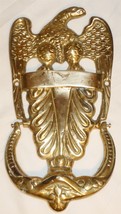 Vintage Solid Brass Bold Eagle Door Knocker - £25.03 GBP