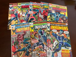 Lot Of 8 Marvel INHUMANS Comic Books #2,4,5,7,8,9,10,11  Good Condition - $61.38