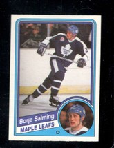 1984-85 O-PEE-CHEE #311 Borje Salming Exmt Maple Leafs Hof Nicely Center *X95697 - £7.04 GBP