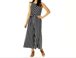 Du Jour Ladies Jumpsuit Stripe Printed Wide-Leg Crop Petite-Plus Size 3X - £36.33 GBP