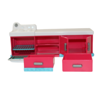 Shopkins Chef Club Kitchen Stove Oven Cabinets Drawers Playset Replacement - $12.86