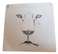 White Lion &quot;Wait&quot; /&quot;Don&#39;t Give Up&quot; Atlantic 1987 45 RPM VG+ - £7.23 GBP