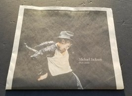 June 26 2009 Cleveland Plain Dealer Newspaper Michael Jackson Cover - $28.49