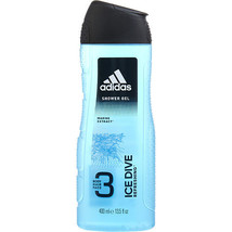 ADIDAS ICE DIVE by Adidas 3 BODY, HAIR &amp; FACE SHOWER GEL 13.5 OZ - $10.00