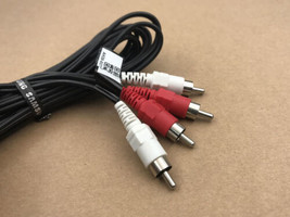 Samsung 2 RCA to 2 RCA Cable Male Stereo Audio HDTV VCR DVD Cord 6ft - $5.99