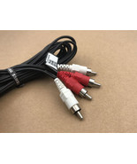Samsung 2 RCA to 2 RCA Cable Male Stereo Audio HDTV VCR DVD Cord 6ft - £4.79 GBP
