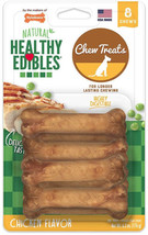 Petite Chicken Flavor Healthy Edibles Chews for Dogs up to 15 lbs - Made in the - $10.84+