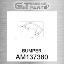 AM137380 Bumper Fits John Deere (New Oem) - £198.78 GBP