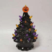 Battery Pumpkin Halloween Ceramic Tree - $5,419.36