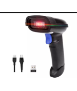 NetumScan NSL8BLS Black Bluetooth Connection 2D Barcode Scanner with Holder - £12.36 GBP