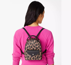 NWB Kate Spade Schuyler Mini Backpack Leopard Cheetah KE721 Leopardo Gift Bag FS - £90.99 GBP